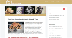 Desktop Screenshot of cooldoggrooming.com